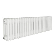 Радиатор горизонтальный Warm well column 3 300x1190 white (бок)